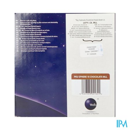 Pku Sphere 15 Chocolat Pdr Sach 30x27g 2