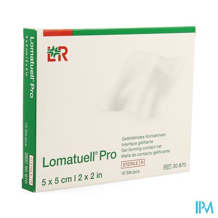 Lomatuell Pro Compresse Ster 5x 5cm 10 30870