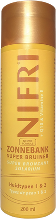 Nifri Zonnebank Super Bruiner Huidtype 1&2 200ml 1