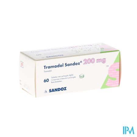 Tramadol 200 Sandoz Comp Liberat Prol 60 X 200mg