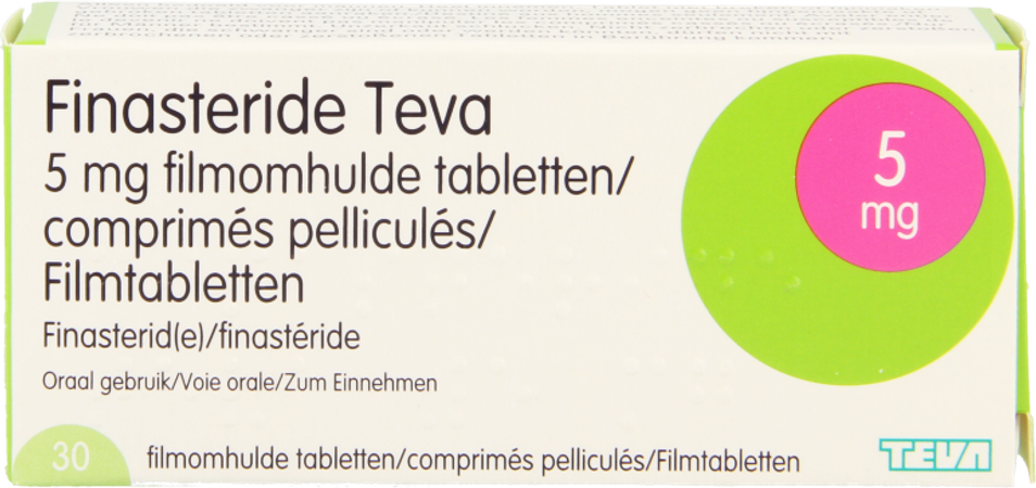 Finasteride Teva 5mg Comp Pell 30 X 5mg 2