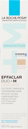 Lrp Effaclar Duo +m Creme Unifiant Medium 40ml 5