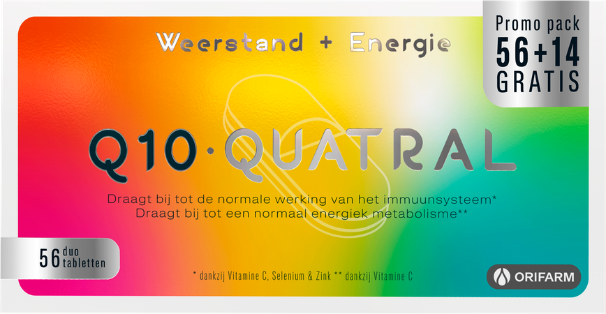 Q10 Quatral Tabl 56+14 Promo Pack 1