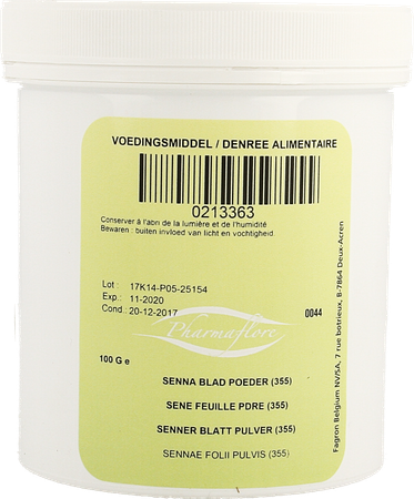 Sene Feuille Poudre 100g Fag 2