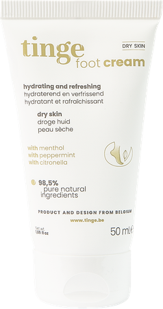 Tinge Hydraterende Voetcreme Tube 50ml 1