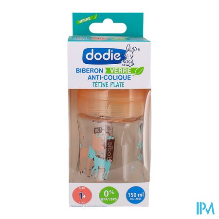 Dodie Zuigfles Sensation Glas Mix 150ml 1
