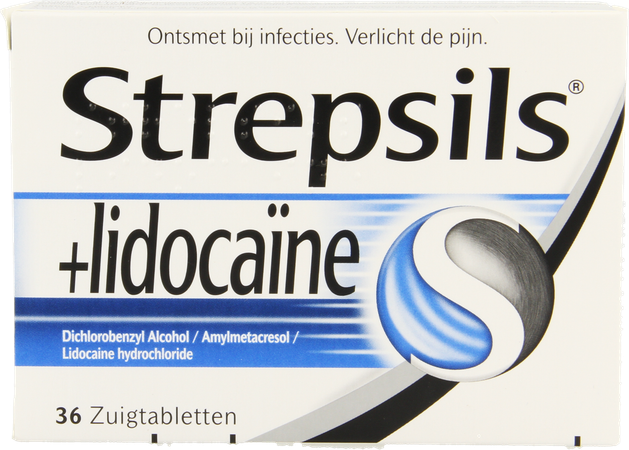 Strepsils + Lidocaine Past 36 3