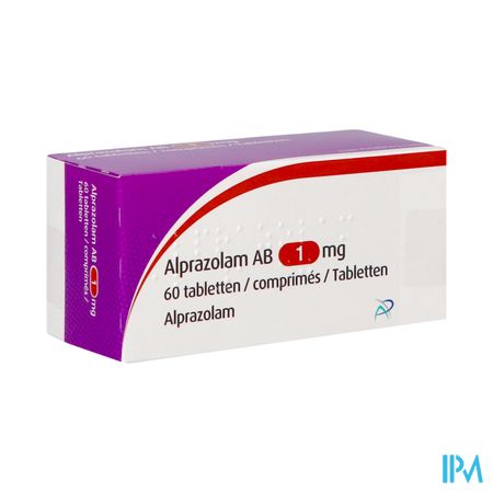 Alprazolam Ab Tabl 60x1mg