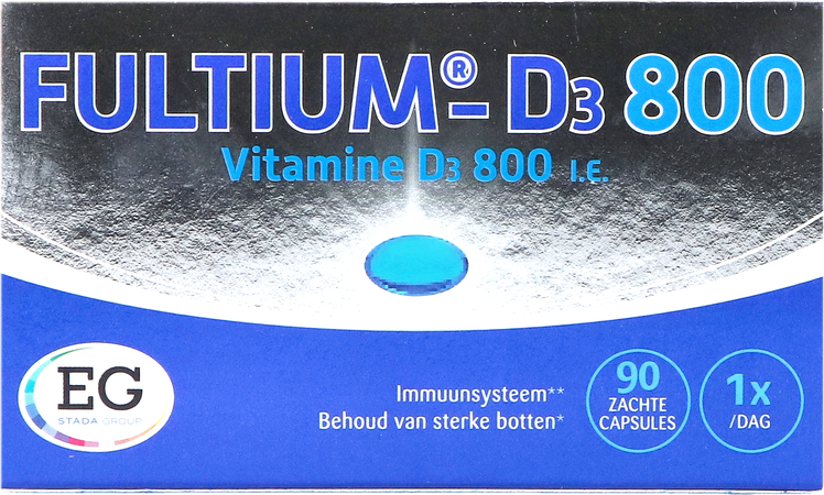 Fultium D3 800 Caps Molles  90 1