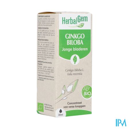 Herbalgem Ginkgo Bio 30ml