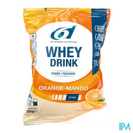 6d Whey Drink Orange&mango Pdr 8x35g 1
