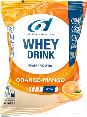 6d Whey Drink Orange&mango Pdr 8x35g 1