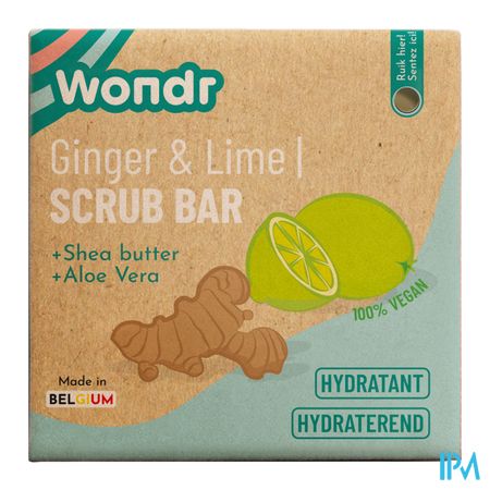 Wondr Barre Exfoliante Ginger&lime 102g 3