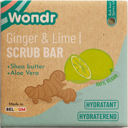 Wondr Barre Exfoliante Ginger&lime 102g 3
