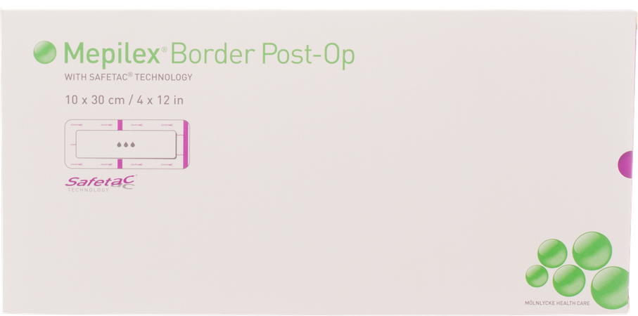 Mepilex Border Post-op Verb 10x30cm 5 496605 1