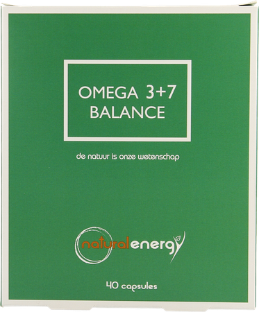 Natural Energy Omega 3+7 Balance Caps 40 5