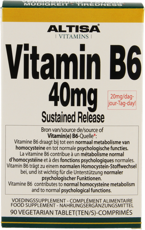 Altisa Vit B6 40mg Sustained Release Tabl 90 1