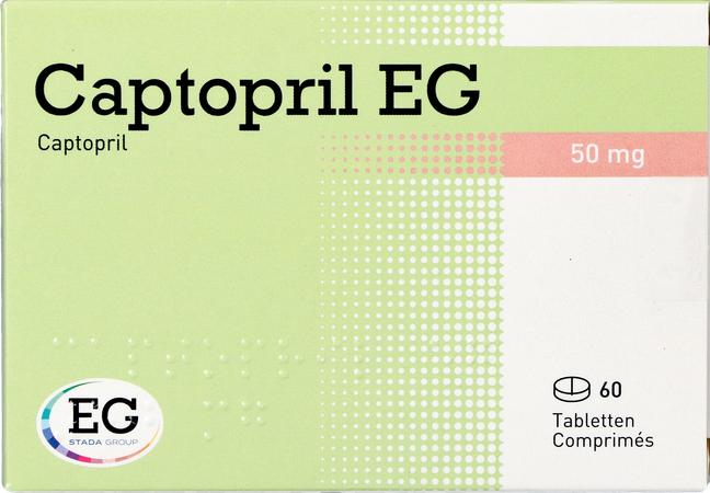 Captopril EG           Comp 60X50Mg 2