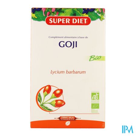 Superdiet Goji Amp 20x15ml 1