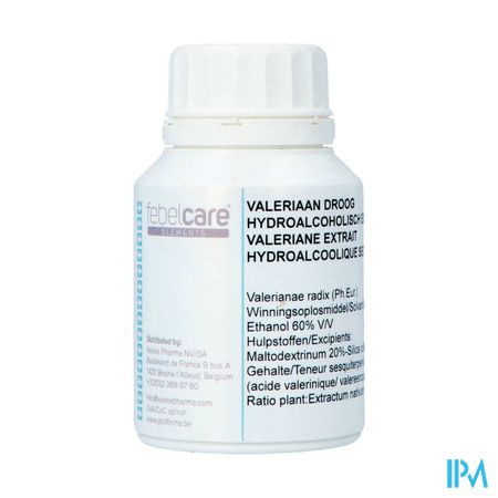 Valeriaan Droog Extract 100g Febelcare 1