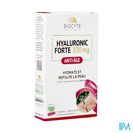 Biocyte Hyaluronic Forte 300mg Caps 30 Nf Blister