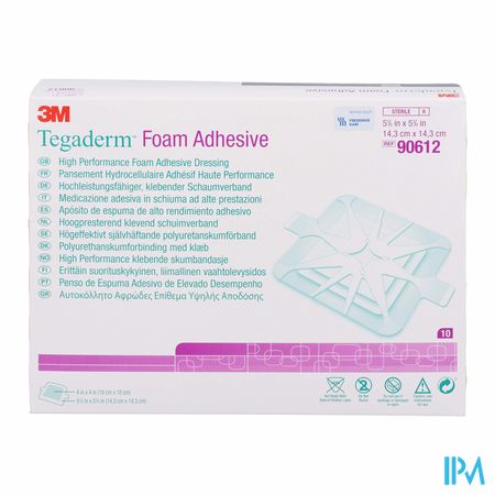 Tegaderm Foam Dressing Adh 14,30x14,30cm 10 90612 2
