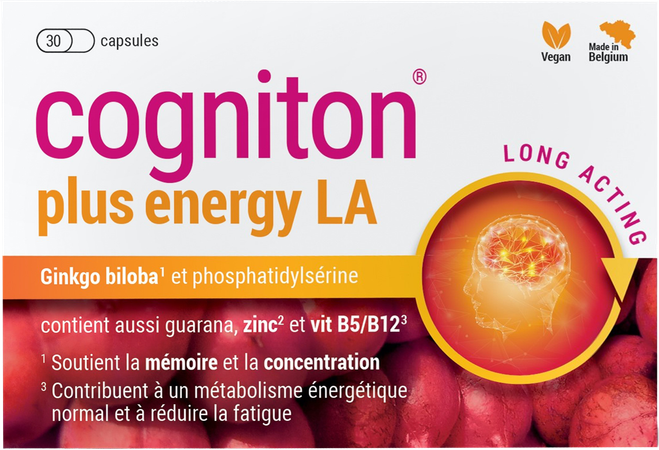 Cogniton Plus Energy La Caps 30 3