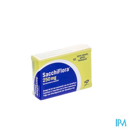 Sacchiflora 250mg Caps Dur 10 Blister