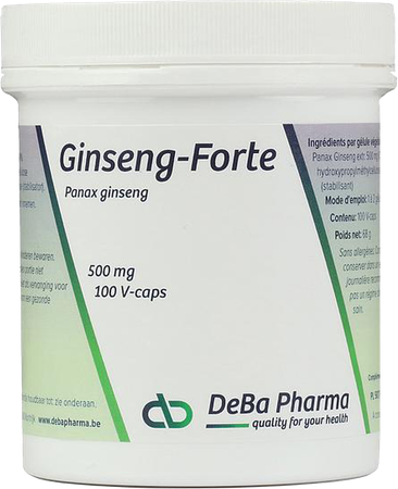 Ginseng Forte Comp 100x500mg Deba 3