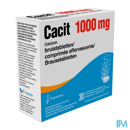 Cacit 1000 Tabl Efferv. Tube 30x1000mg