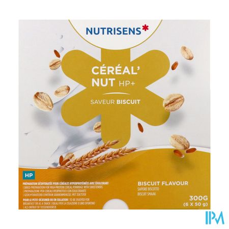 NUTRISENS CEREAL NUT HP+BT EDULC BISCUIT