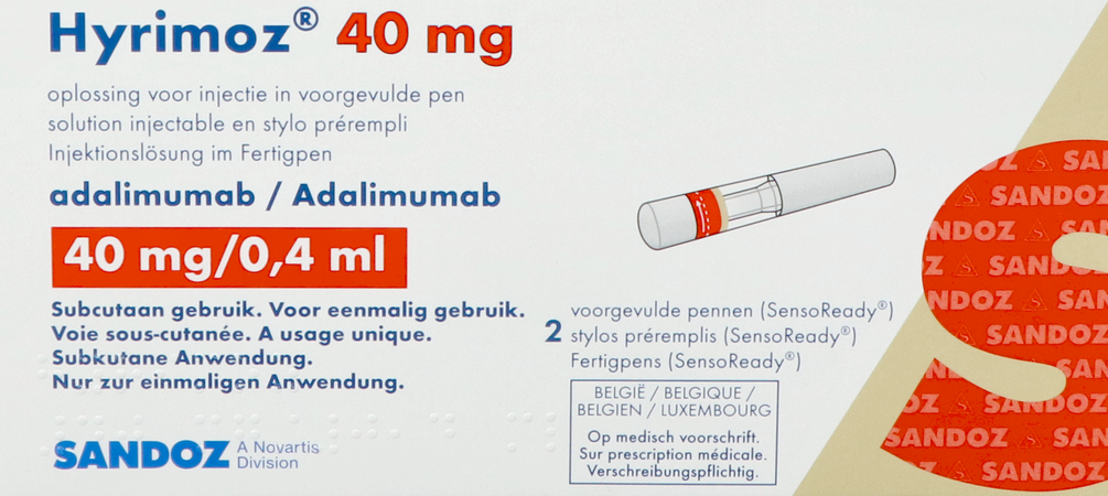 Hyrimoz 40mg Sol Inj 40mg/0,4ml Stylo Prerempli 2 1