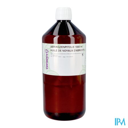 Sjankara Noyaux Abricot Huile Vegetale 1000ml 1