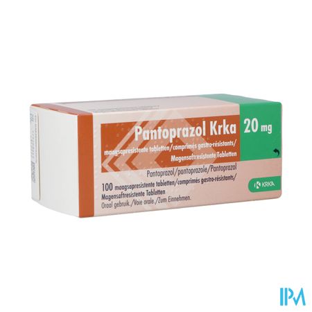 Pantoprazol Krka 20mg Gastro Res. Comp 100