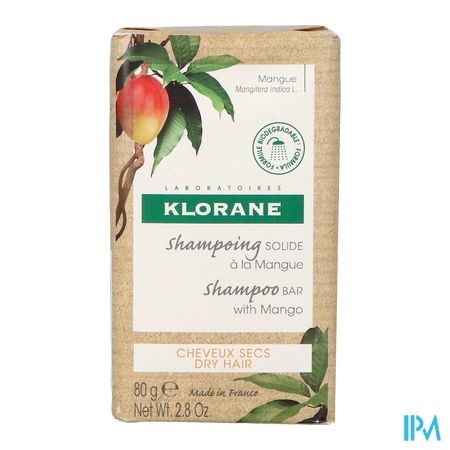 Klorane Capil. Sh Solid Mango 80g 2
