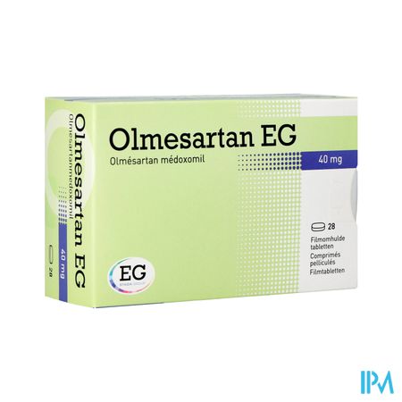 Olmesartan EG 40Mg Filmomh Tabl  28 X 40Mg