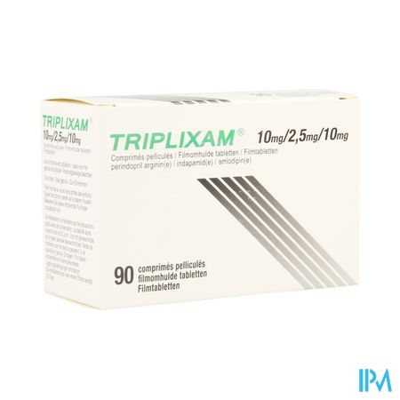 Triplixam 10mg/2,50mg/10mg Impex. Film.tabl 90 Pip