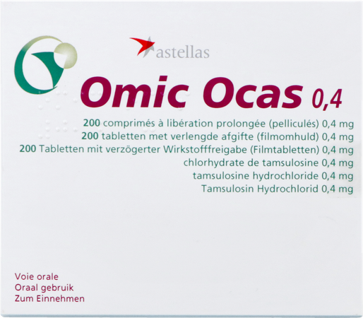 Omic Ocas Orifarm Tabl 200x0,4mg Pip 1