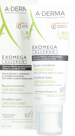 Aderma Exomega Allergo Emolierende Balsem 200ml 4