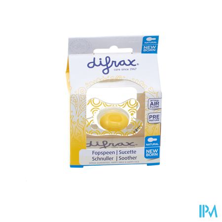Difrax Sucette Natural Newborn Boy 3