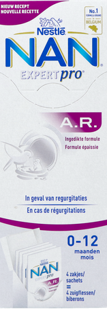 Nan Expertpro A/regurgitatie Sticks 4x26,2g 2