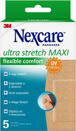Nexcare Ultra Stretch Max. Flex. Comf. Pans. 5 4