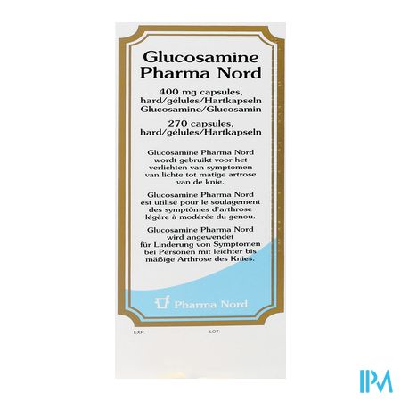 Glucosamine Pharma Nord Caps 270 X 400mg 3