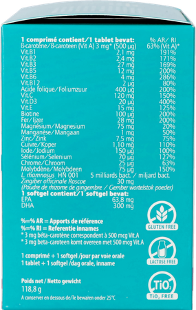 Vinalac Dha/epa Caps 60 + 60 9