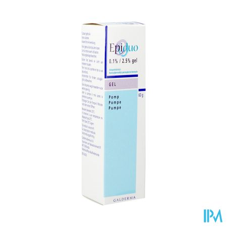 Epiduo 0,1% - 2,5% Gel Pomp 60g