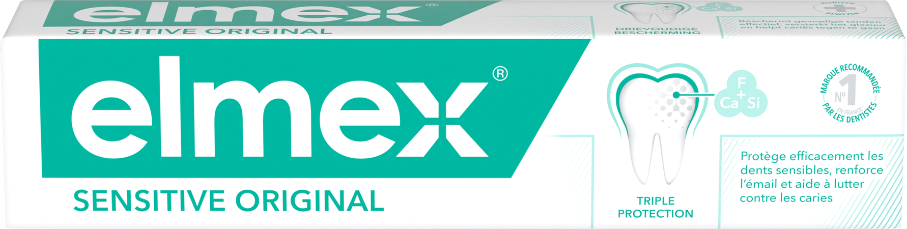 Elmex Sensitive Original Dentifrice Tube 75ml 3