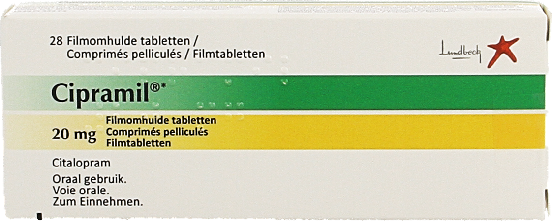 Cipramil Impexeco Comp Pell 28 X 20mg Pip 2