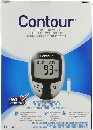 Ascensia Contour Bloedglucosemeter 1