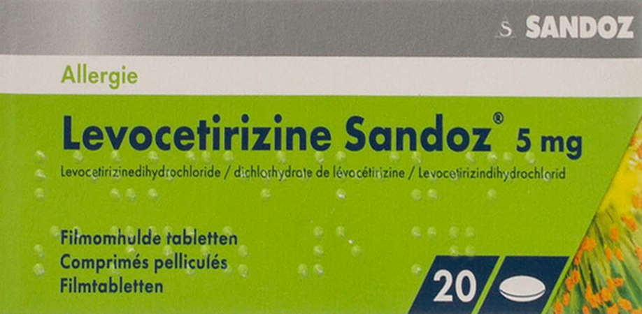 Levocetirizine Sandoz 5mg Comp Enrob. 20 X 5mg 3
