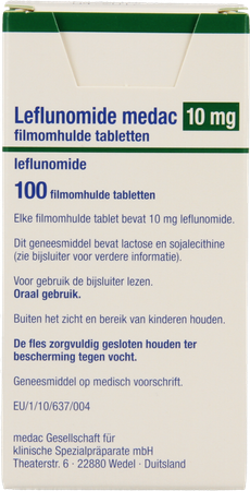 Leflunomide Medac Filmomh Tabl 100 X 10mg 3